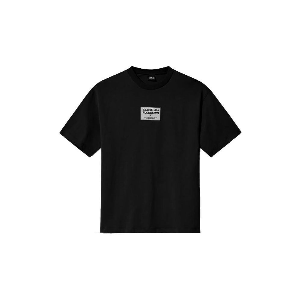 Black Cotton Tops & T-Shirt