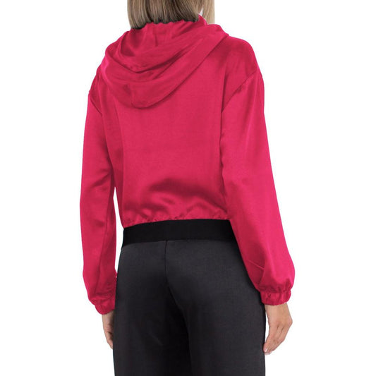 Fuchsia Polyester Sweater