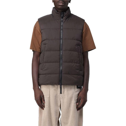 Brown Polyester Vest