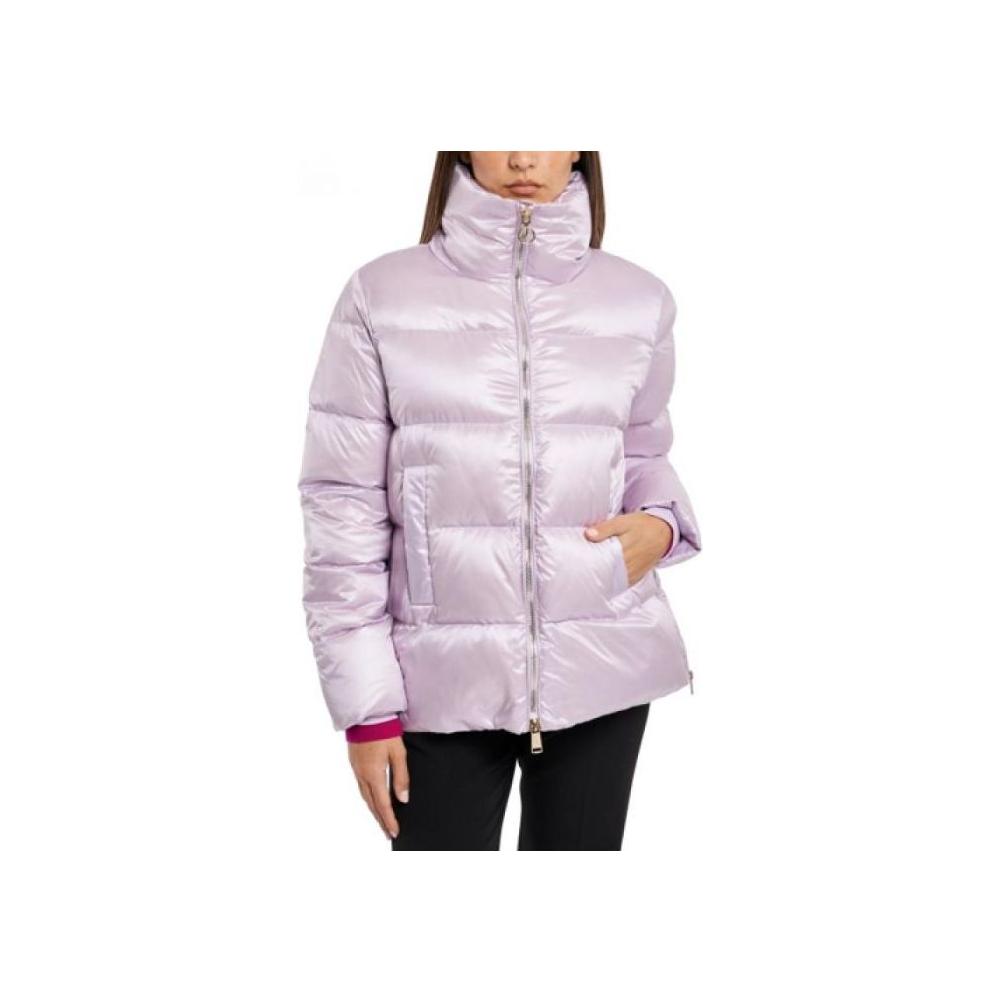 Purple Polyester Jackets & Coat