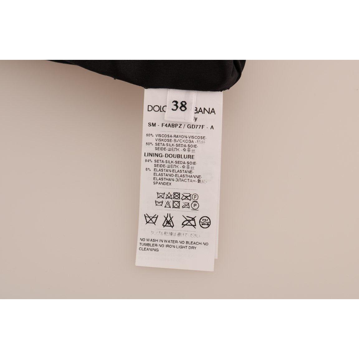 تنورة أنيقة بنقشة جلد النمر من دولتشي آند غابانا