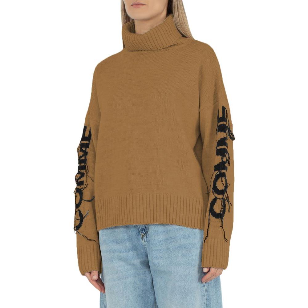 Brown Acrylic Sweater