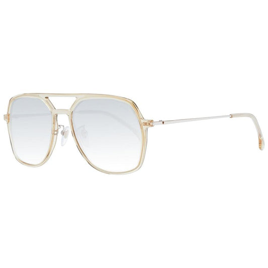 Lozza Beige Unisex Sunglasses Lozza