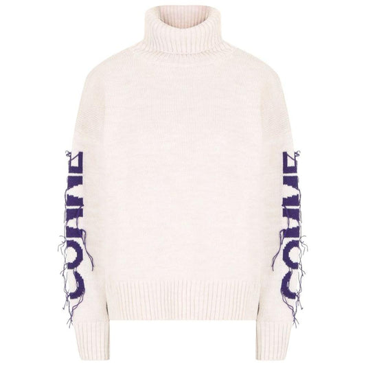 Beige Acrylic Sweater