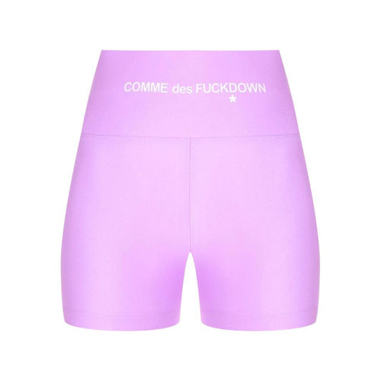 Purple Polyester Short