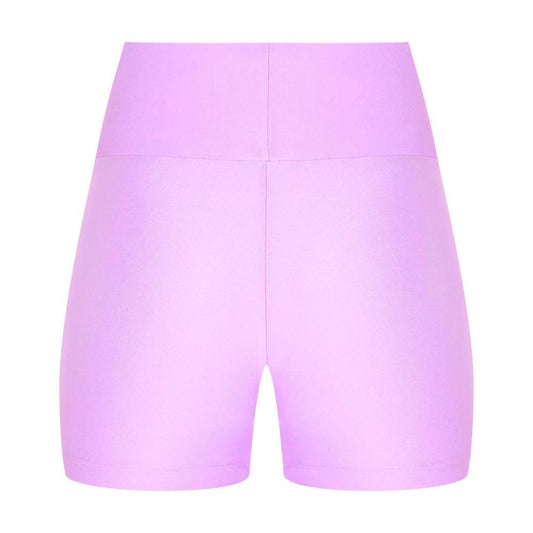 Purple Polyester Short