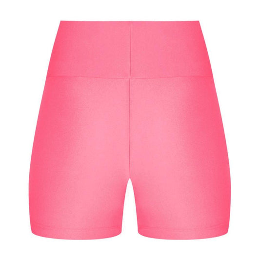 Pink Polyester Short