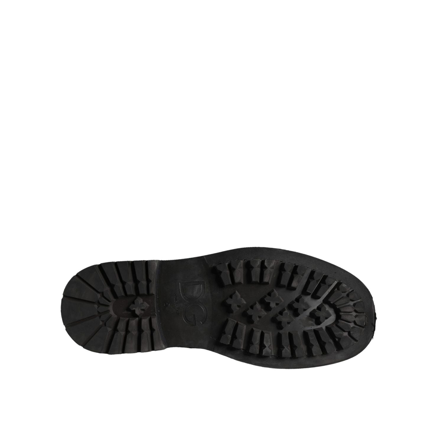 حذاء رجالي من دولتشي آند غابانا برباط أسود حتى منتصف الساق