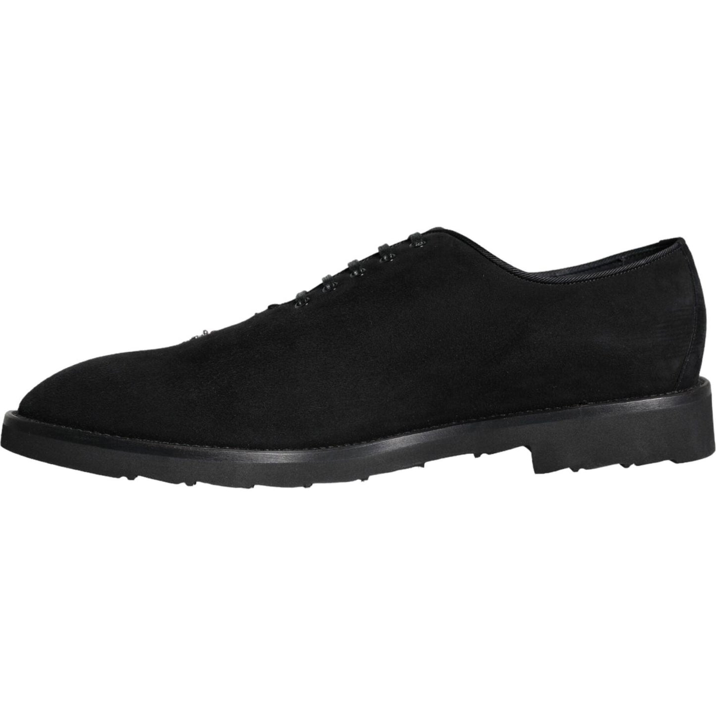 Black Suede Sicilia Lace Up Formal Shoes