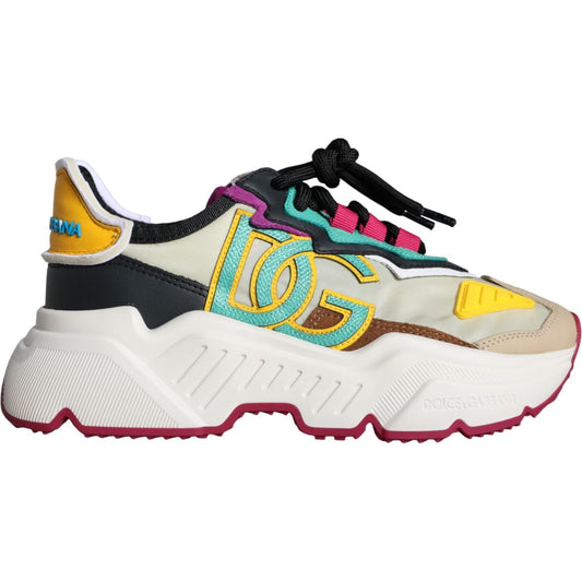 Dolce & Gabbana Multicolor DAYMASTER Low Top Sneakers Women Shoes Dolce & Gabbana