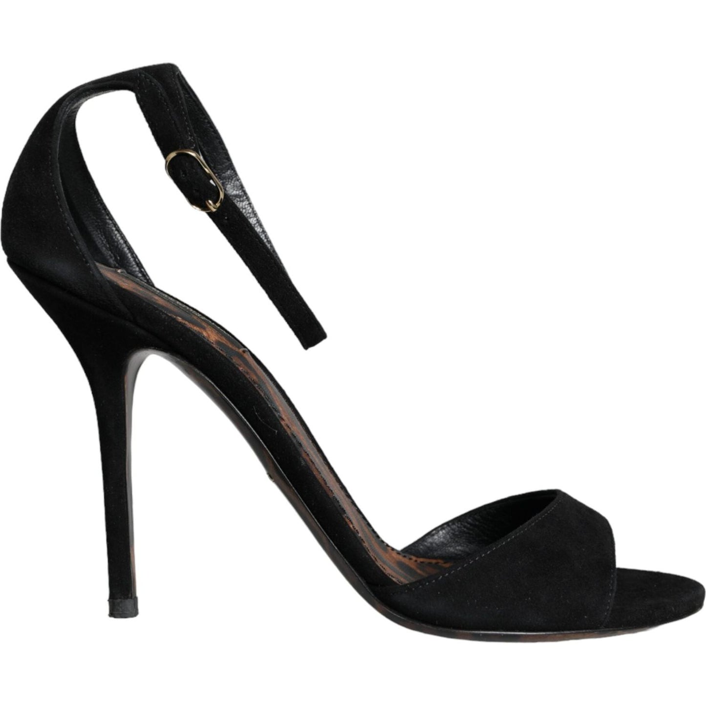 Dolce & Gabbana Black KEIRA Heels Ankle Strap Sandals Shoes Dolce & Gabbana