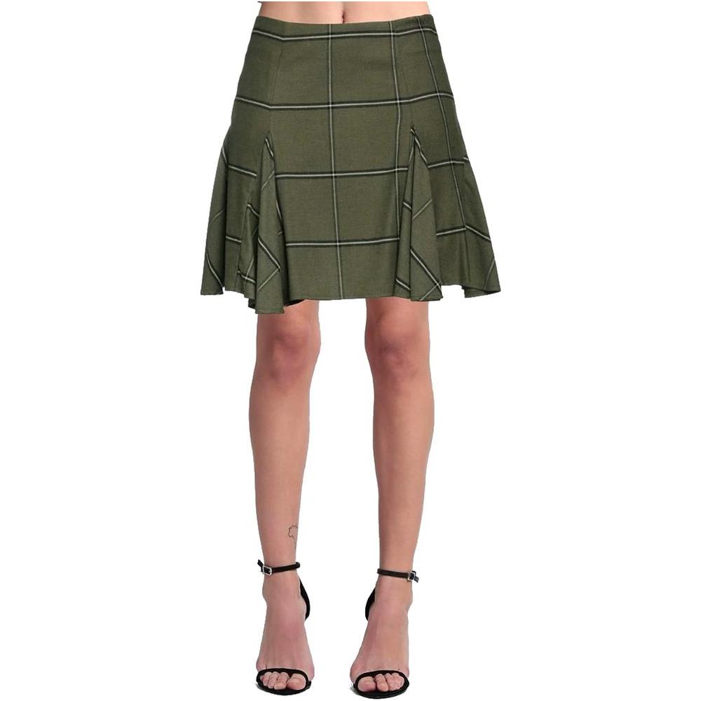 Green Viscose Skirt