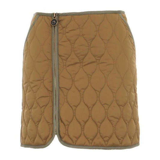 Brown Nylon Skirt