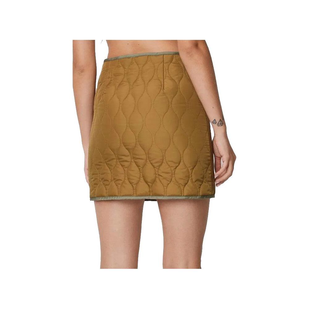 Brown Nylon Skirt