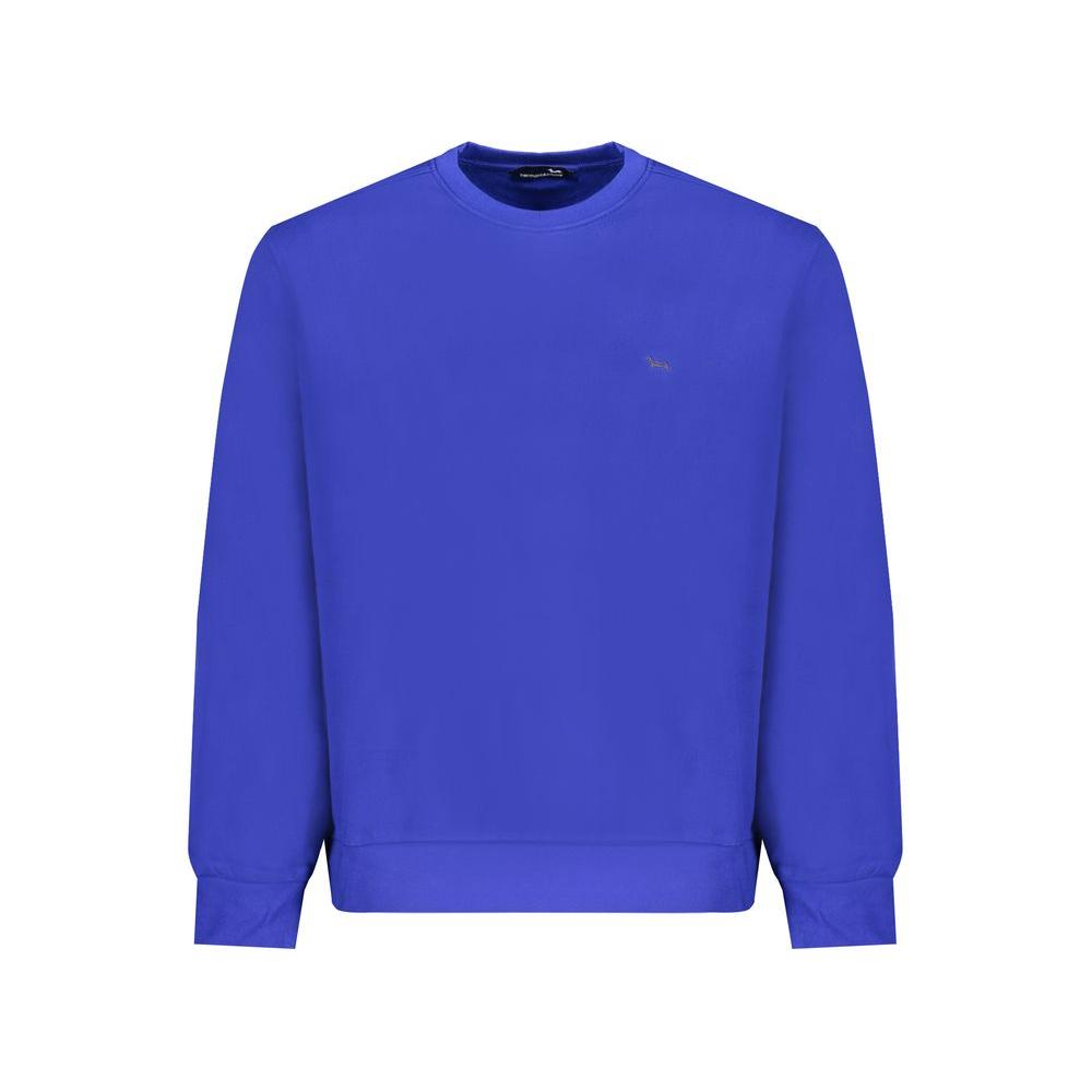 Harmont & Blaine Blue Cotton Sweater Harmont & Blaine