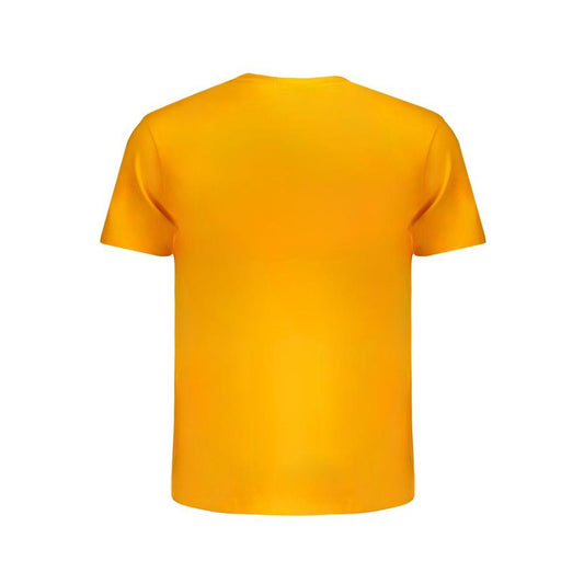 Napapijri Orange Cotton T-Shirt Napapijri