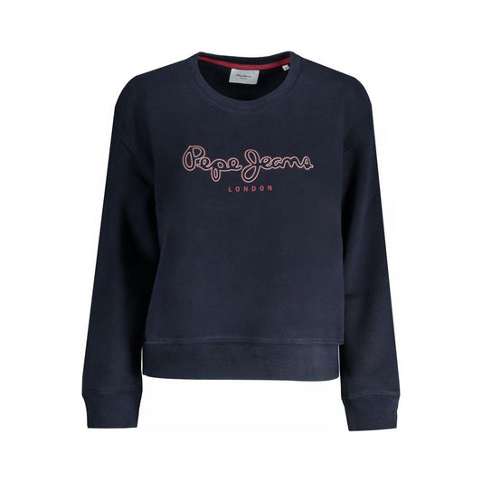 Pepe Jeans Blue Cotton Sweater Pepe Jeans