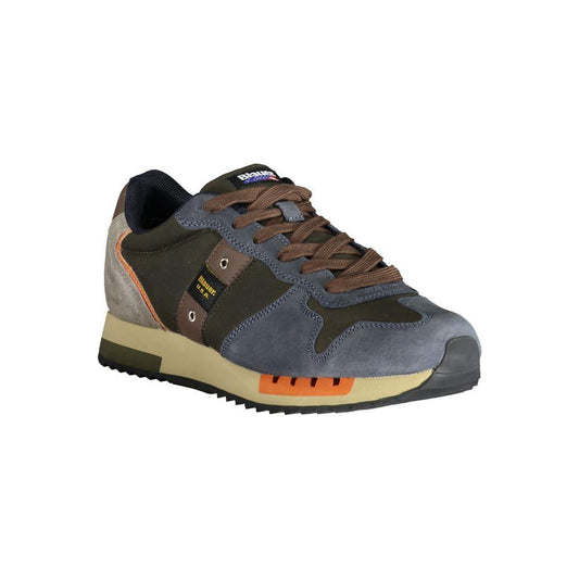 Blauer Blue Polyester Sneaker Blauer