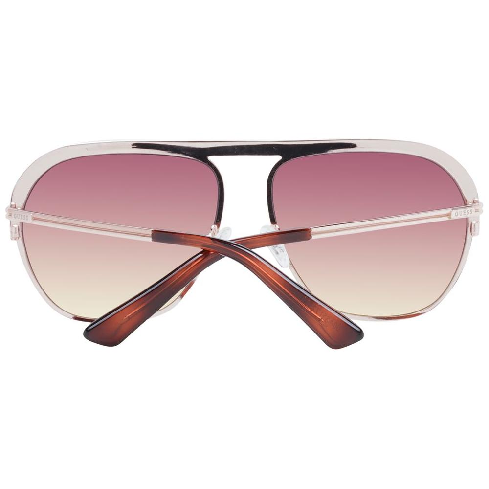 Guess Rose Gold Unisex Sunglasses Guess