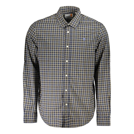 Timberland Blue Cotton Shirt