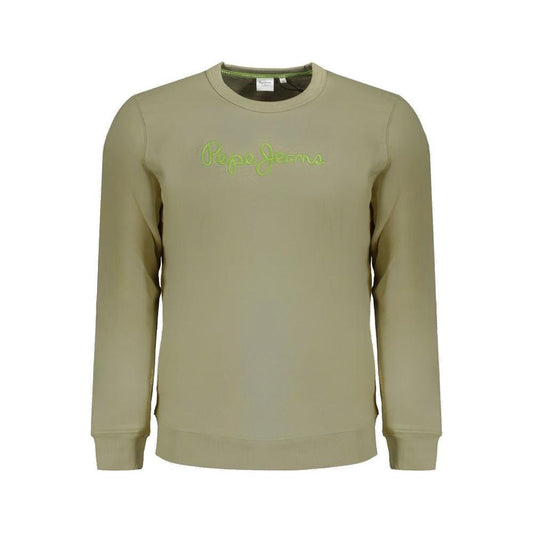 Pepe Jeans Green Cotton Sweater