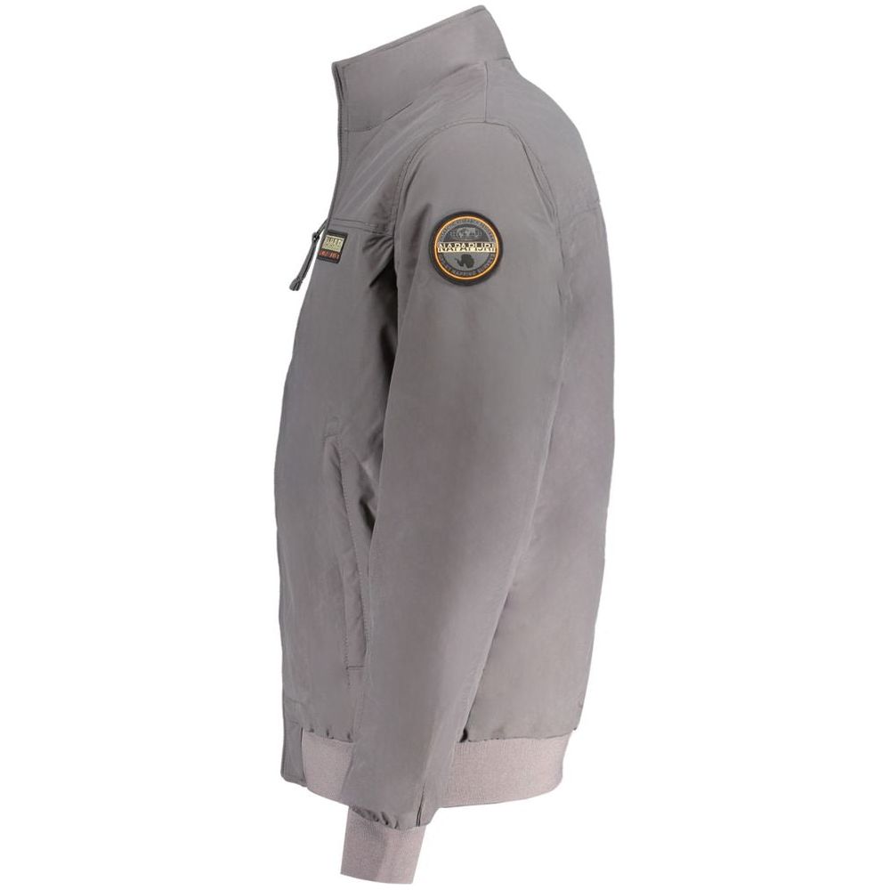 Napapijri Gray Polyamide Jacket