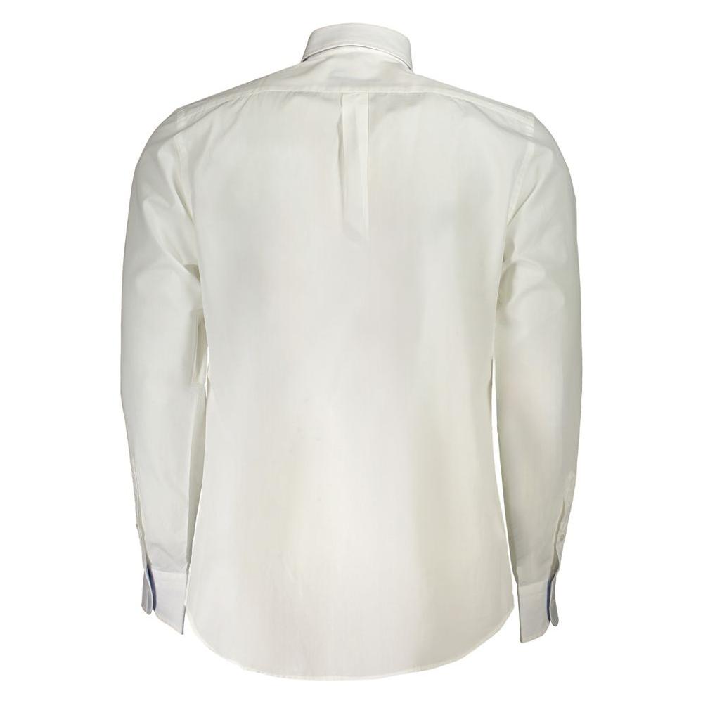 Harmont & Blaine White Cotton Shirt