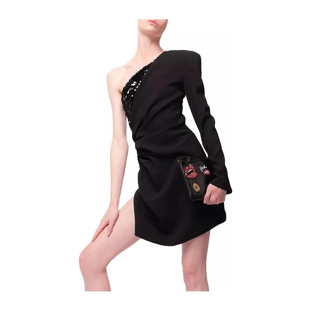 PINKO Black Poliester Dress