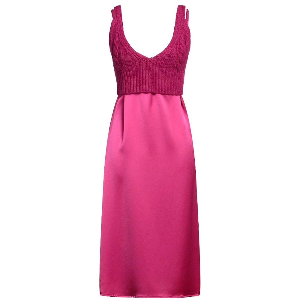 PINKO Fuchsia Polyester Dress