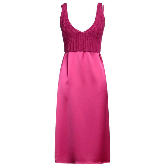 PINKO Fuchsia Polyester Dress