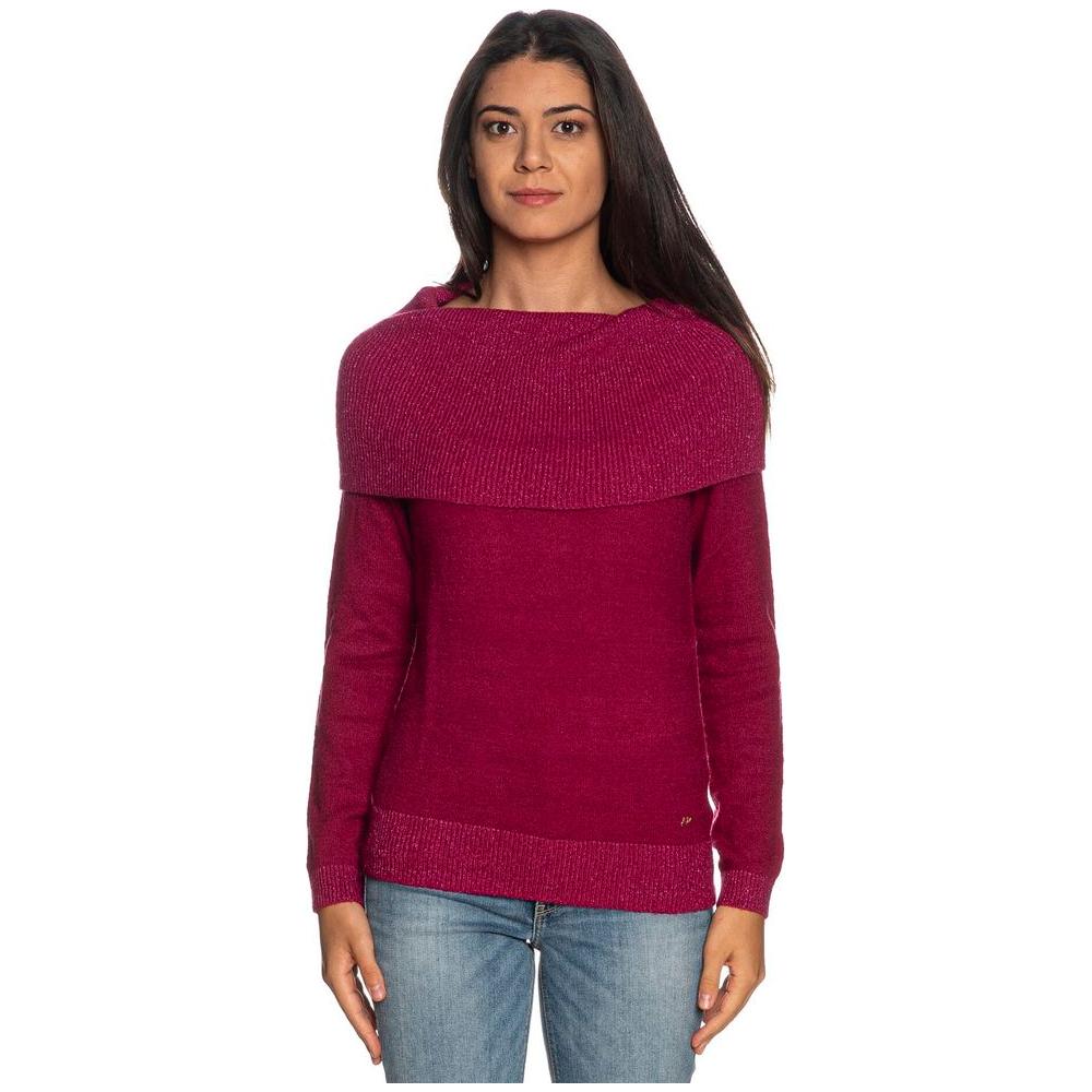 Yes Zee Fuchsia Viscose Sweater