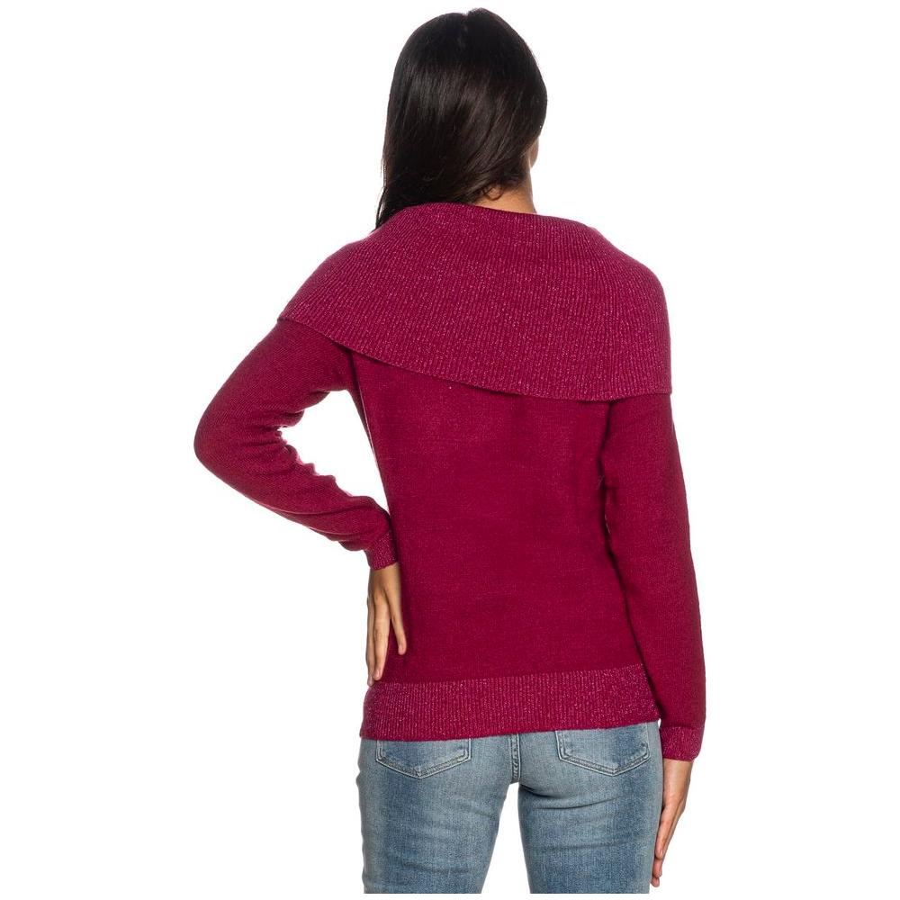 Yes Zee Fuchsia Viscose Sweater