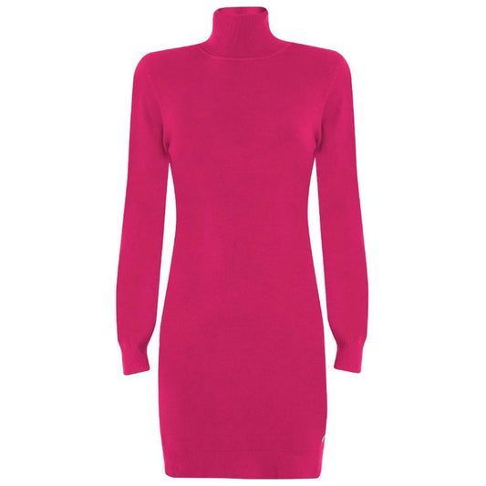 Yes Zee Fuchsia Viscose Dress