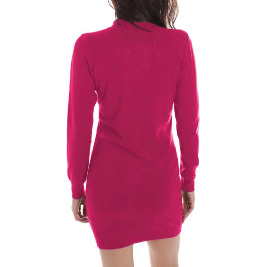 Yes Zee Fuchsia Viscose Dress