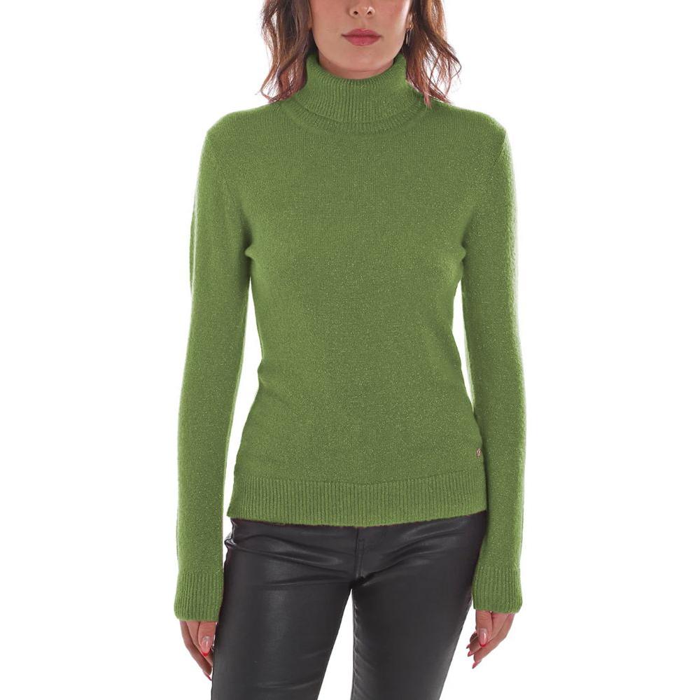 Yes Zee Green Viscose Sweater