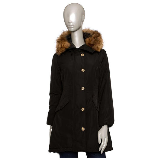 Baldinini Trend Black Polyester Women Jacket