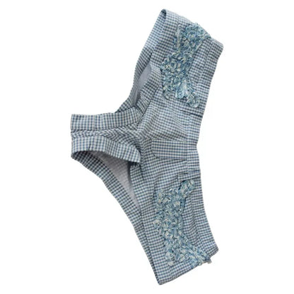 Ermanno Scervino Blue Beachwear Bottoms Swimsuit Shorts