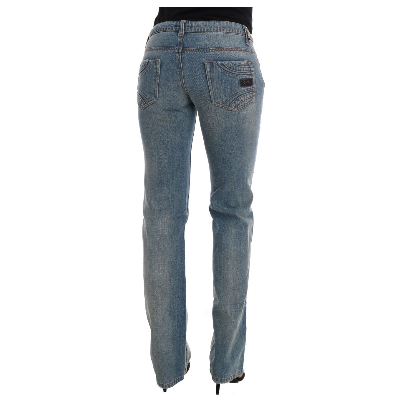 Chic Classic Fit Straight Blue Jeans