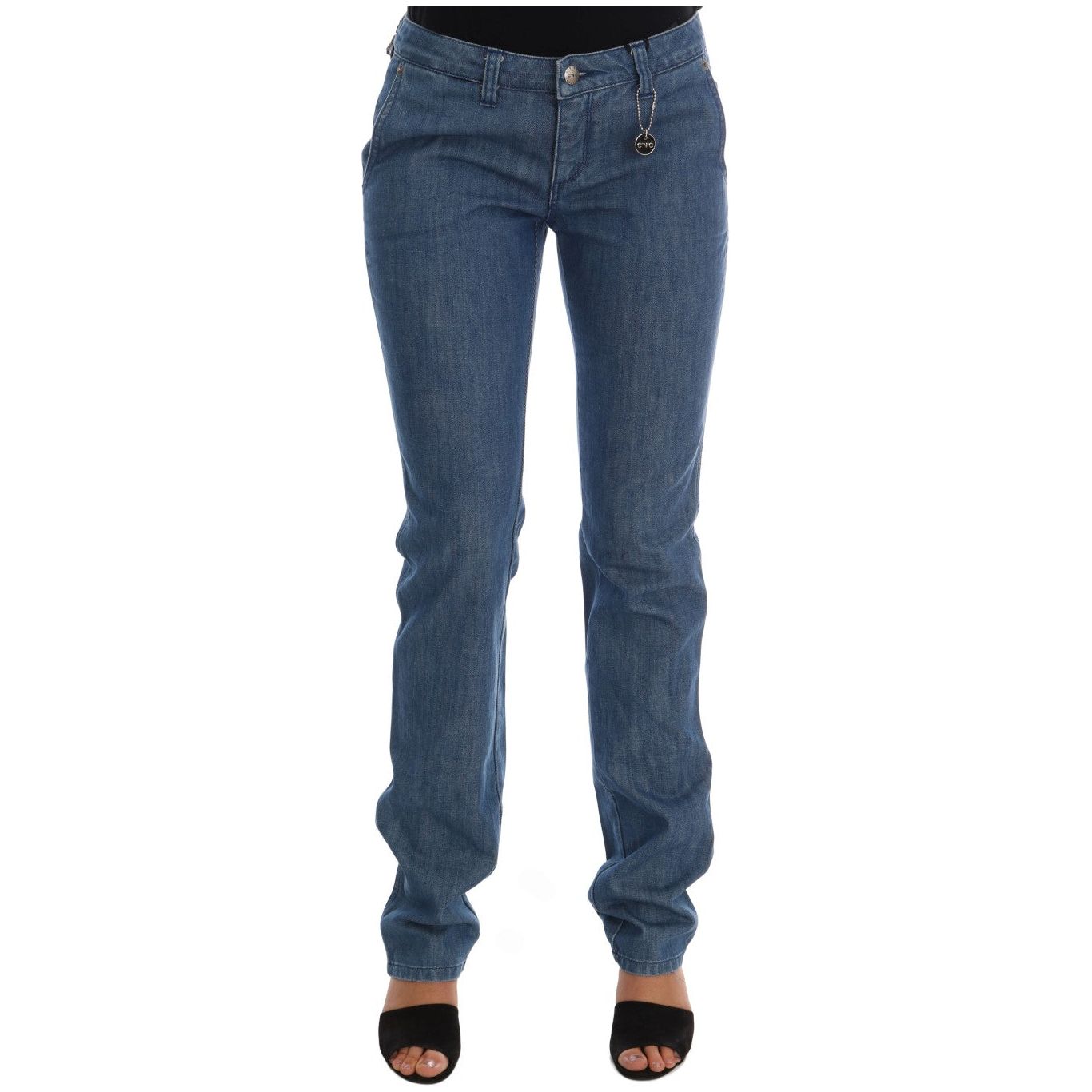 Super Slim Blue Wash Cotton Jeans