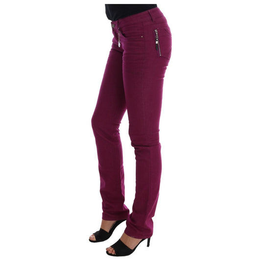 Elegant Purple Super Slim Jeans