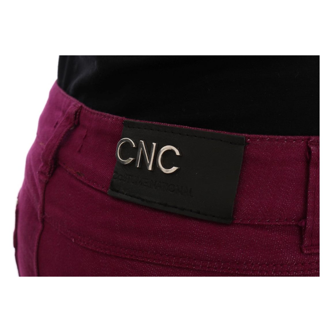 Elegant Purple Super Slim Jeans