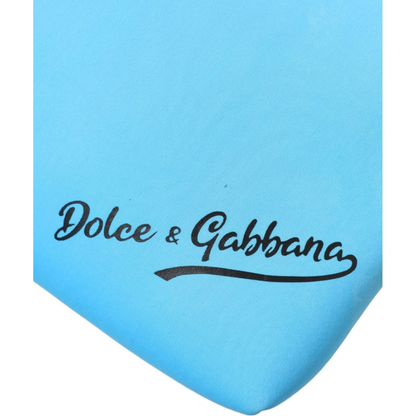 Dolce & Gabbana Elegant Blue Hand Pouch with Strap elegant-blue-hand-pouch-with-strap