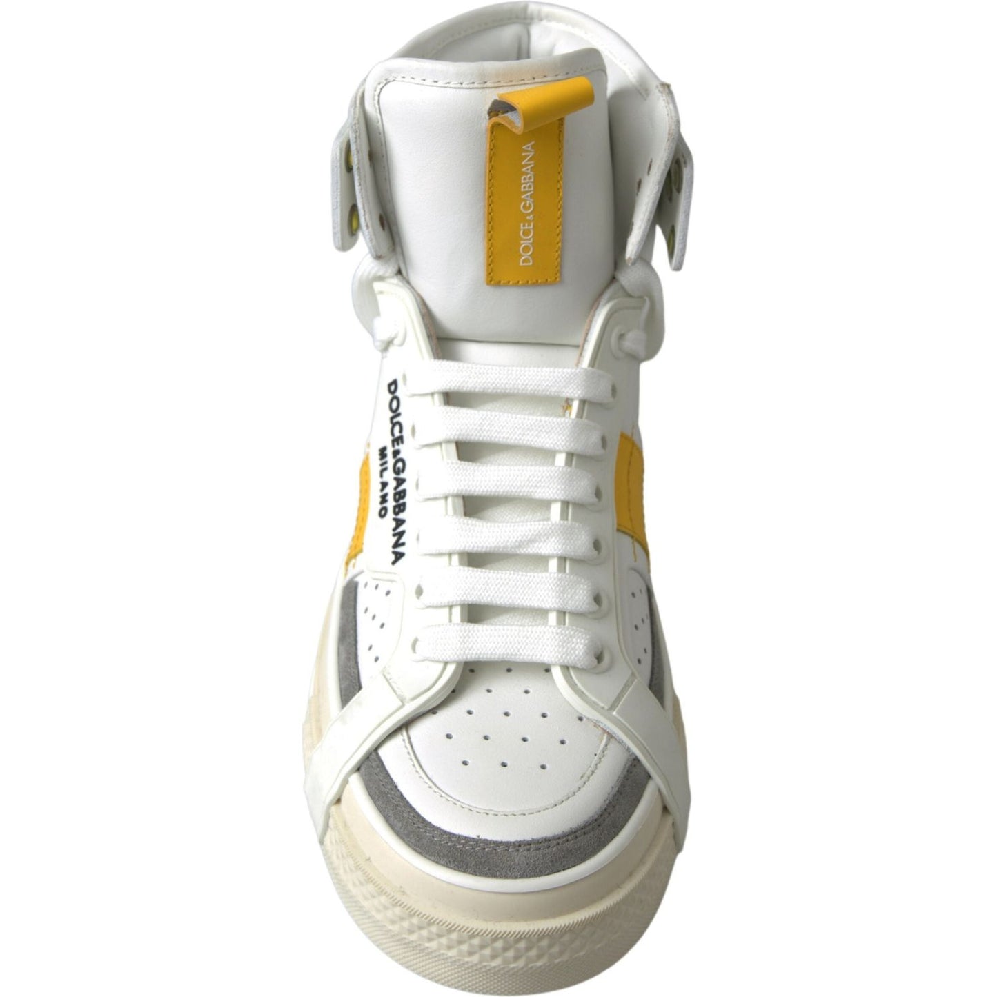 Dolce & Gabbana High-Top Perforated Leather Sneakers high-top-perforated-leather-sneakers