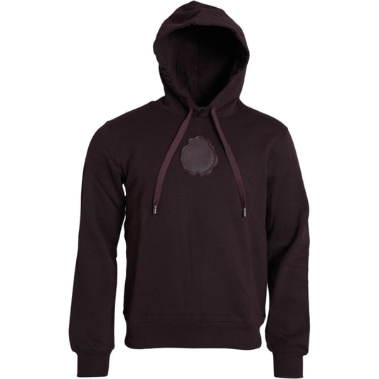 Dolce & GabbanaPurple Logo Crest Hooded Pullover Sweatshirt SweaterMcRichard Designer Brands£339.00