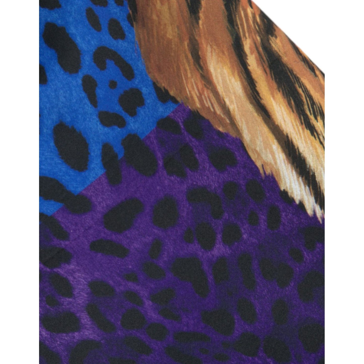 Dolce & Gabbana Stunning Exotic Print Jogger Pants black-blue-leopard-print-trouser-jogger-pants