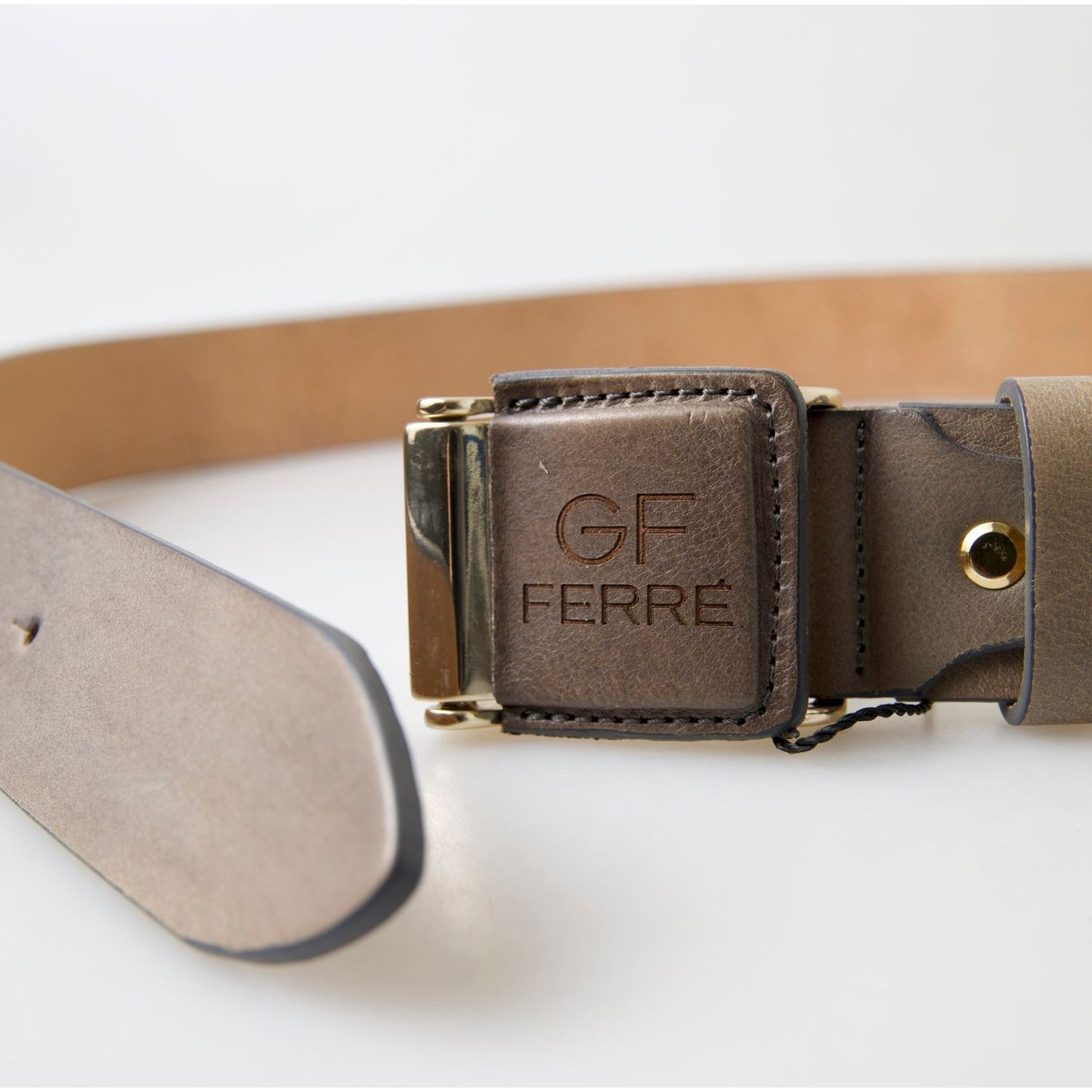 GF Ferre Elegant Leather Fashion Belt with Engraved Buckle brown-leather-fashion-logo-buckle-waist-belt 465A0848-copy-scaled-e81f2dd1-1c4.jpg
