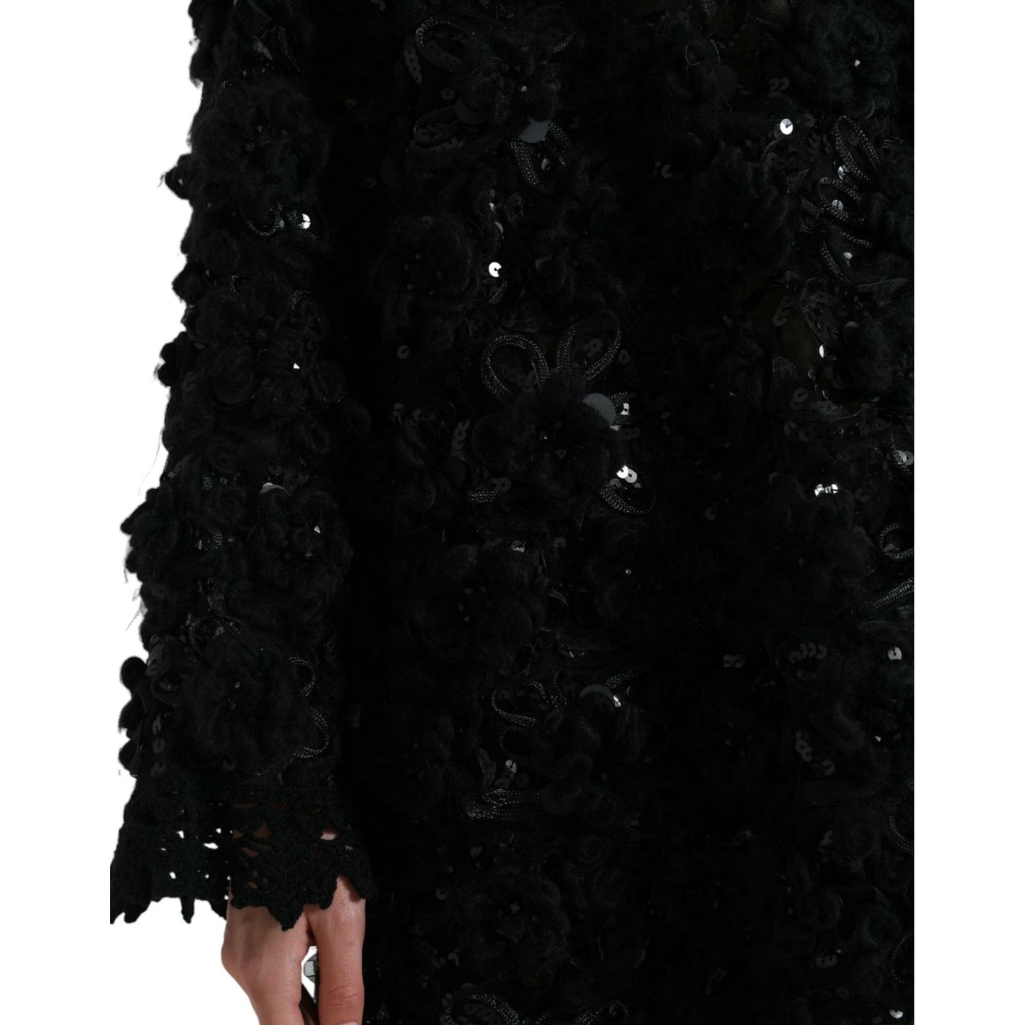 Dolce & GabbanaSequin Embellished Black PulloverMcRichard Designer Brands£1489.00