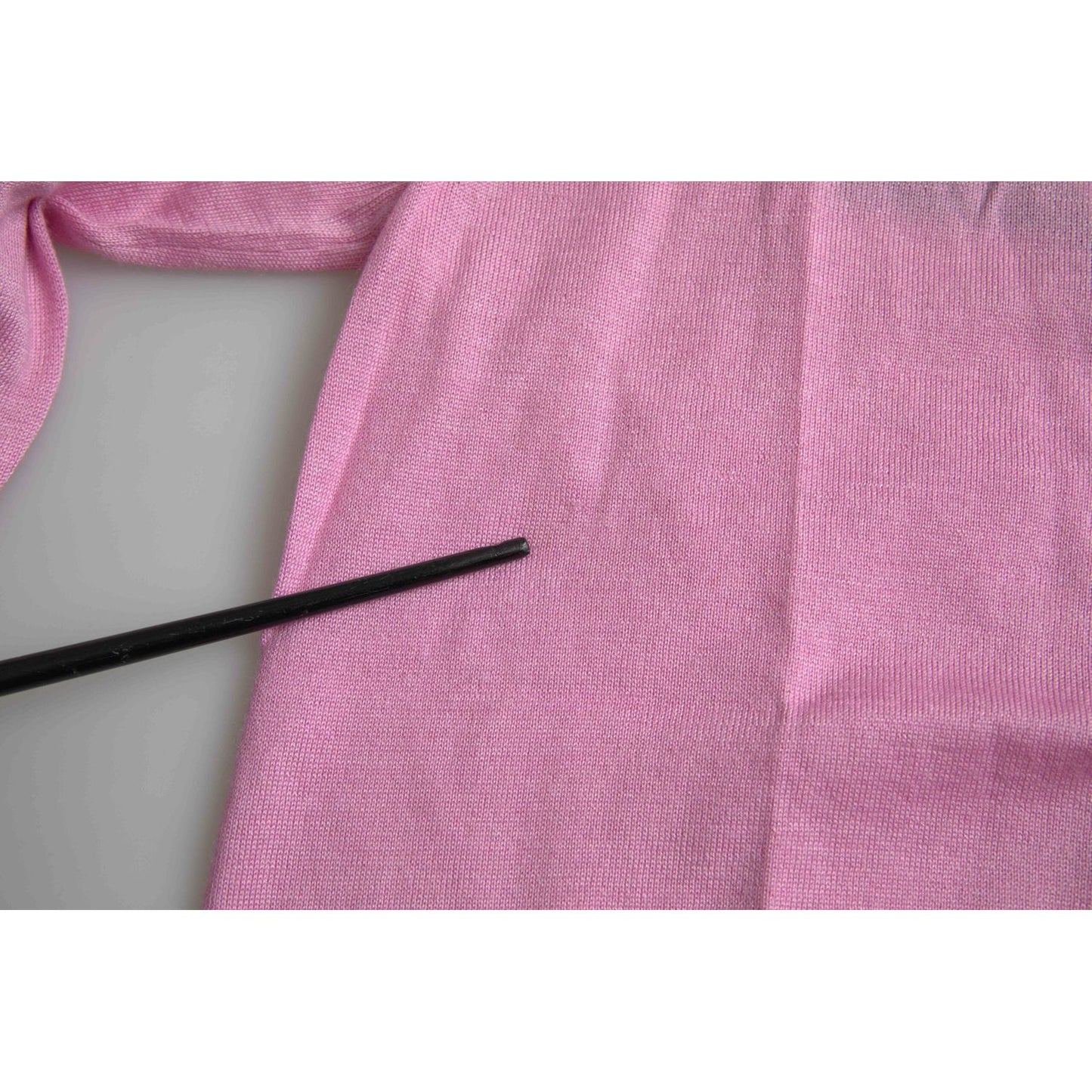 Dolce & Gabbana Elegant Cashmere Silk Pink Cardigan elegant-cashmere-silk-pink-cardigan