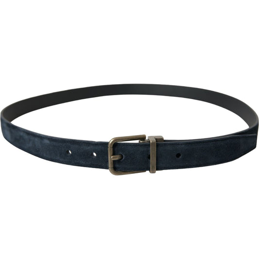 Dolce & Gabbana Elegant Suede Calf Leather Belt elegant-suede-calf-leather-belt