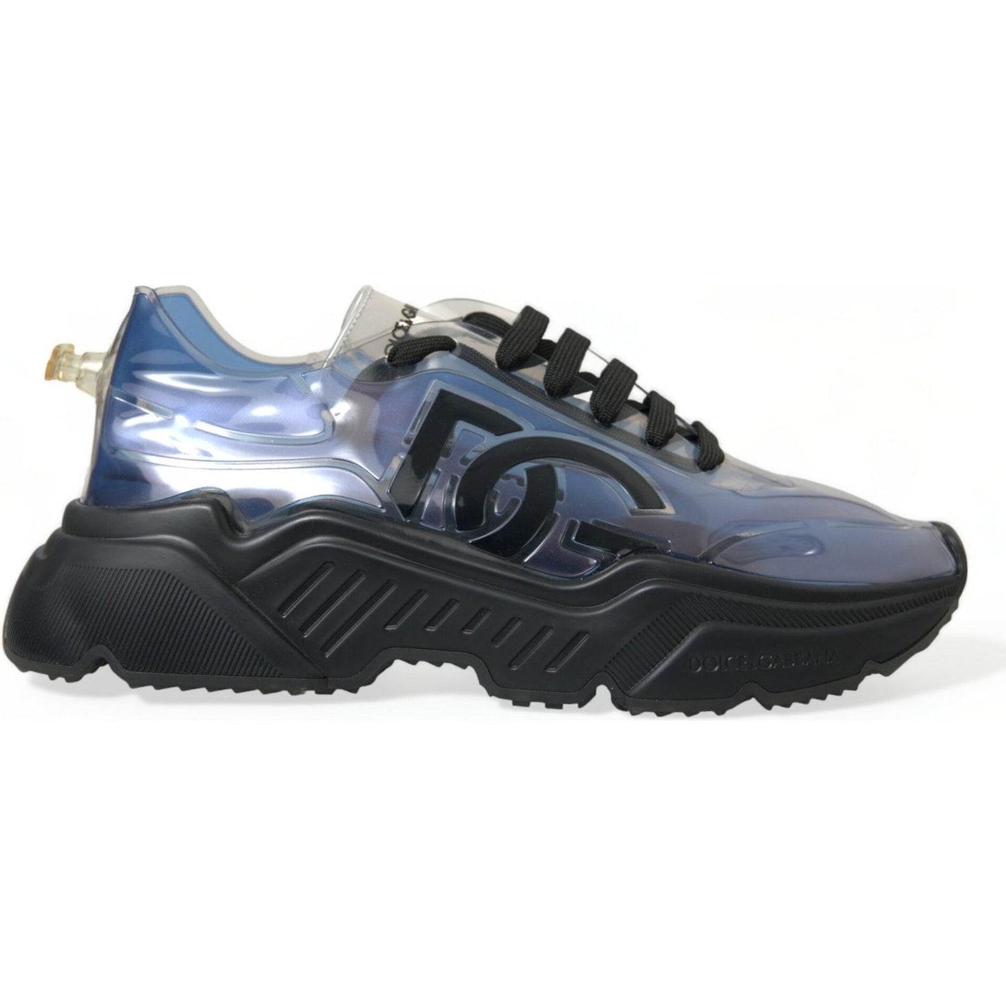 Dolce & Gabbana Elevate Your Style with Chic Blue Sneakers elevate-your-style-with-chic-blue-sneakers
